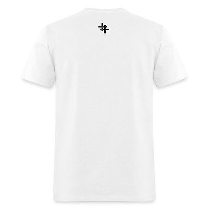 New Jersey STATEment Wasted Unisex/Men's White Tee Shirt - white