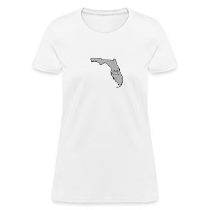 Florida STATEment Moody Women's White Tee Shirt - white