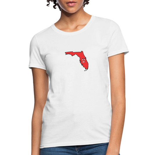 Florida STATEment Infatuated Women's White Tee Shirt - white