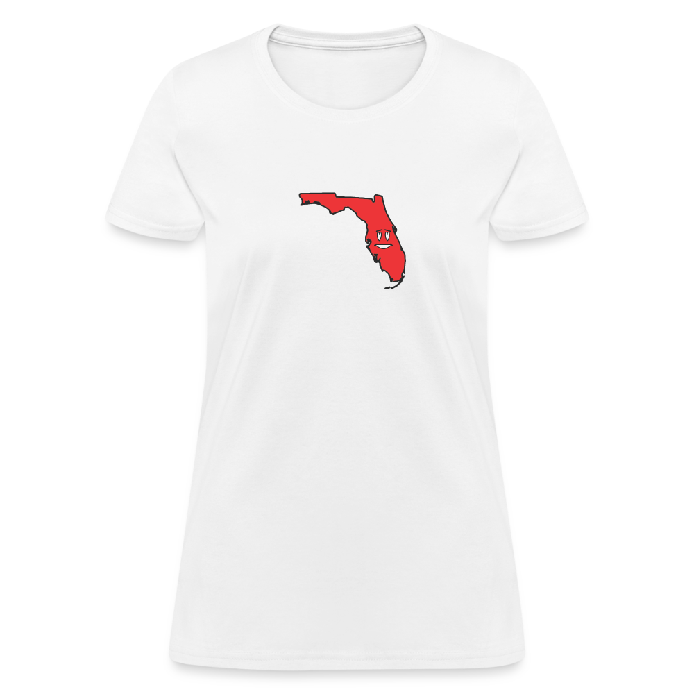 Florida STATEment Infatuated Women's White Tee Shirt - white