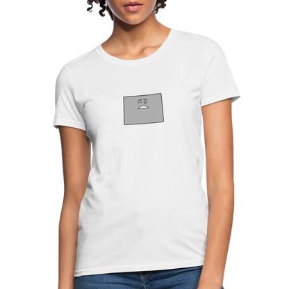 Colorado STATEment Moody Women's White Tee Shirt - white