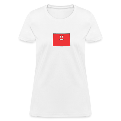 Colorado STATEment Infatuated Women's White Tee Shirt - white