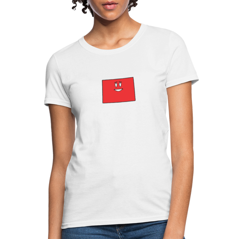 Colorado STATEment Infatuated Women's White Tee Shirt - white