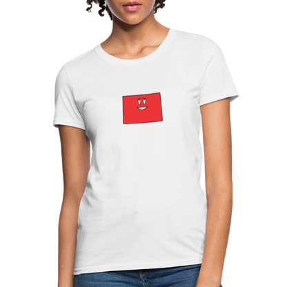 Colorado STATEment Infatuated Women's White Tee Shirt - white