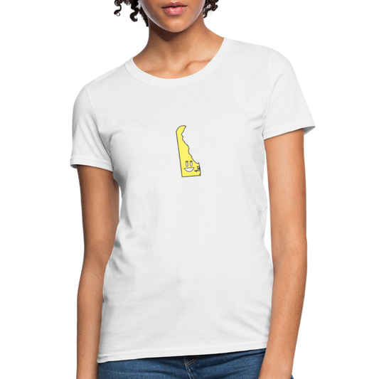 Delaware STATEment Happy Apocalypse Women's White Tee Shirt - white