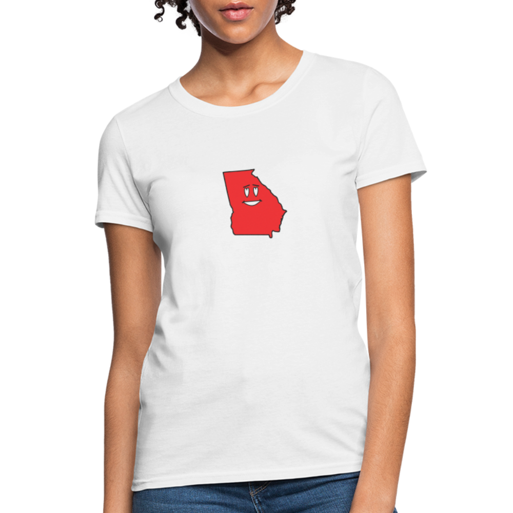 Georgia STATEment Infatuated Women's White Tee Shirt - white