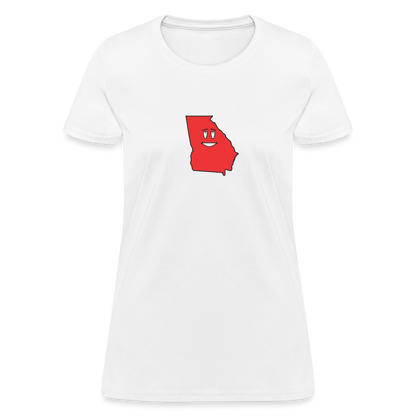 Georgia STATEment Infatuated Women's White Tee Shirt - white