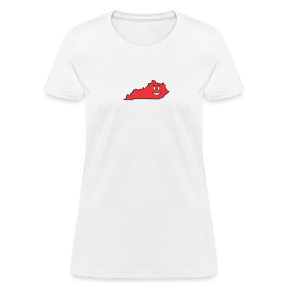 Kentucky STATEment Infatuated Women's White Tee Shirt - white