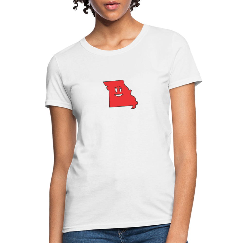 Missouri STATEment Infatuated Women's White Tee Shirt - white