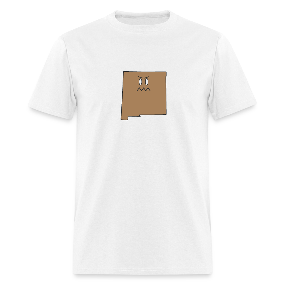 New Mexico STATEment Grumpy Unisex/Men's White Tee Shirt - white