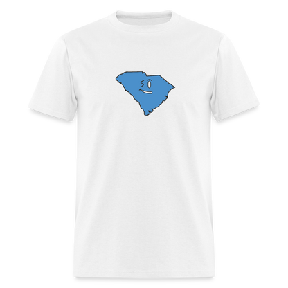 South Carolina STATEment Overconfident Unisex/Men's White Tee Shirt - white