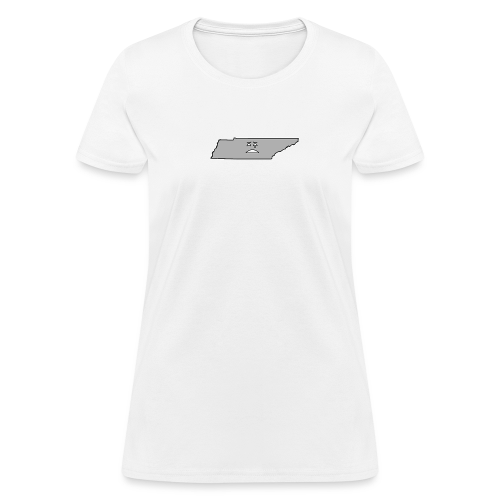 Tennessee STATEment Moody Women's White Tee Shirt - white