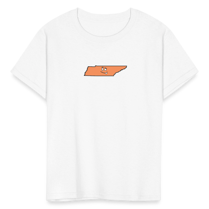 Tennessee STATEment Sassy Kid's White Tee Shirt - white