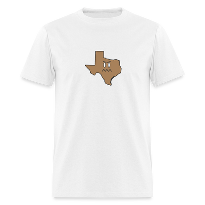 Texas STATEment Grumpy Unisex/Men's White Tee Shirt - white