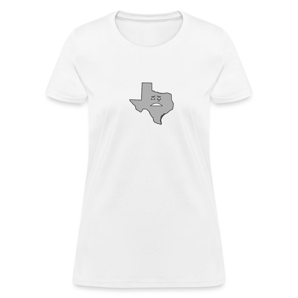 Texas STATEment Moody Women's White Tee Shirt - white