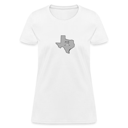 Texas STATEment Moody Women's White Tee Shirt - white