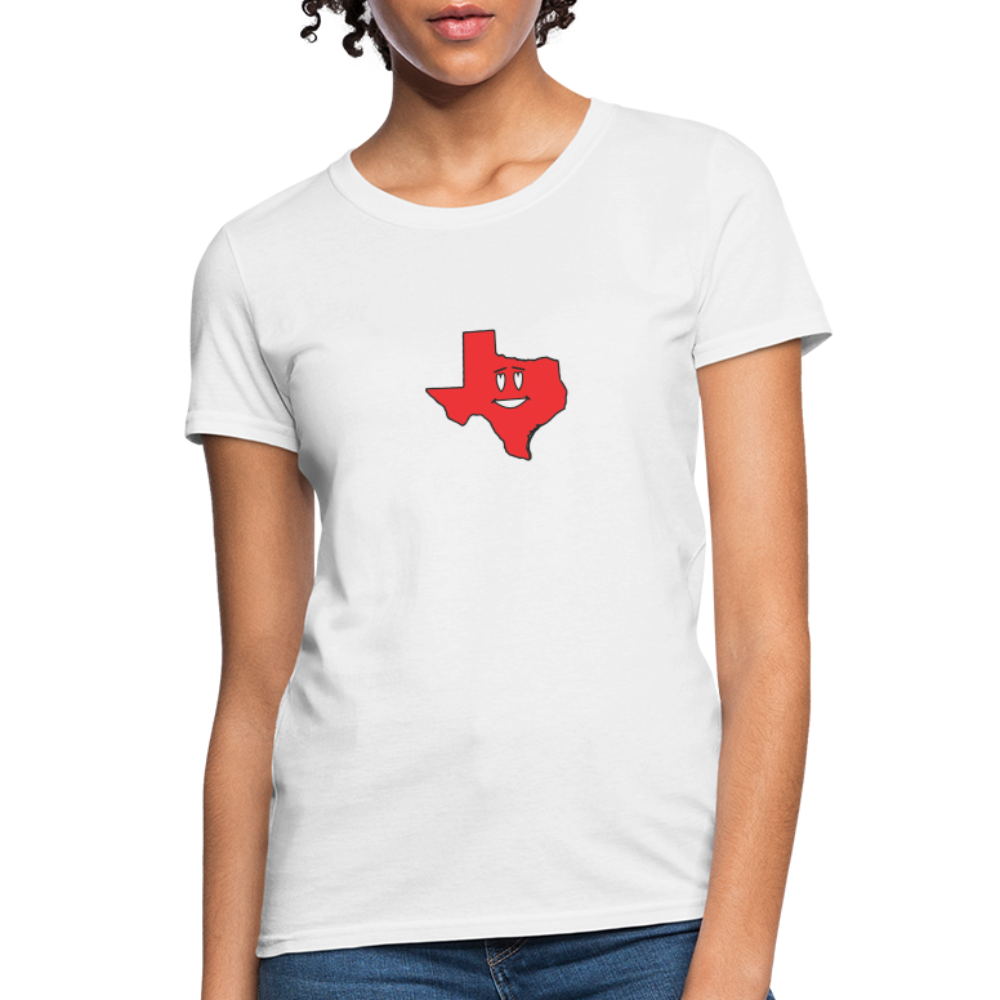 Texas STATEment Infatuated Women's White Tee Shirt - white