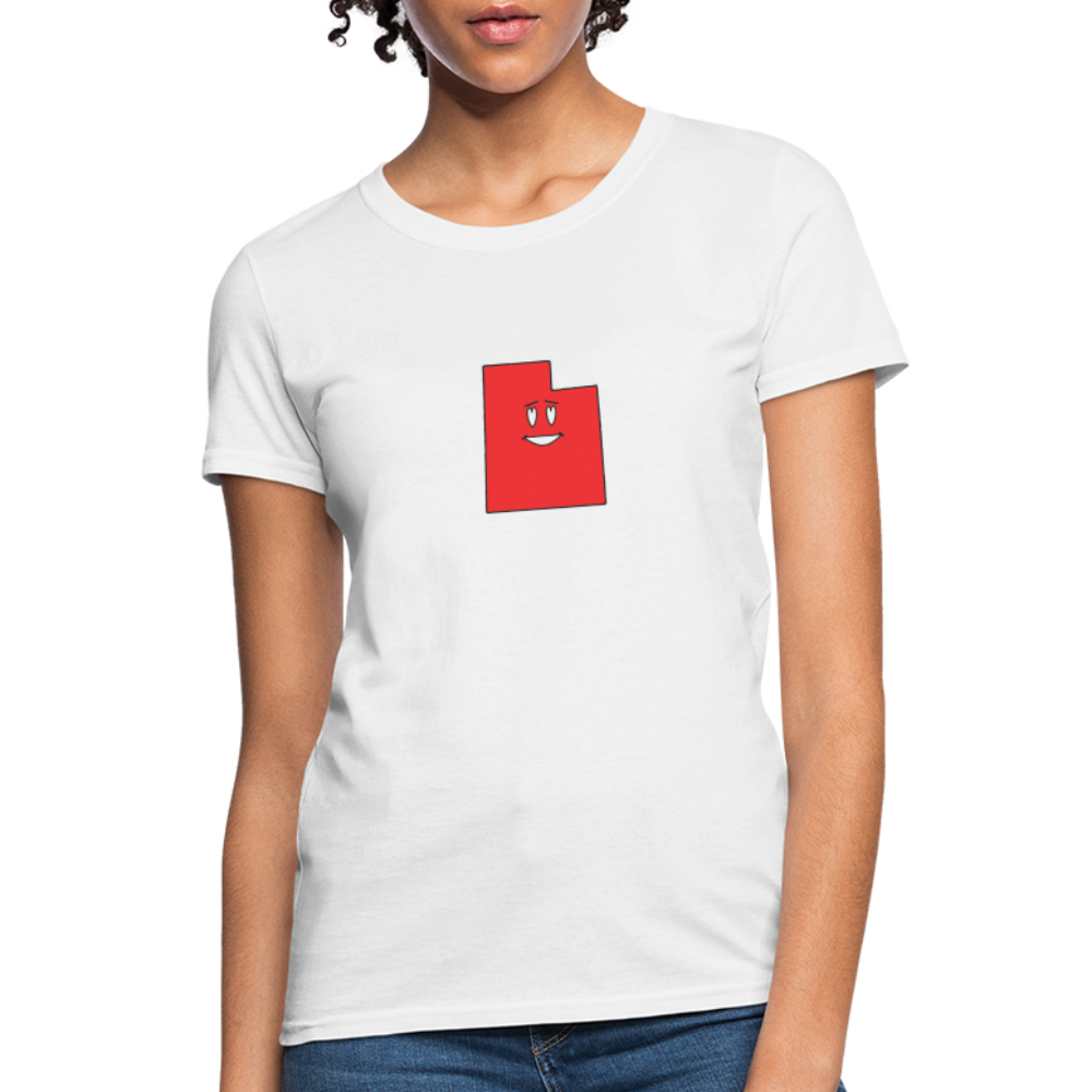 Utah STATEment Infatuated Women's White Tee Shirt - white