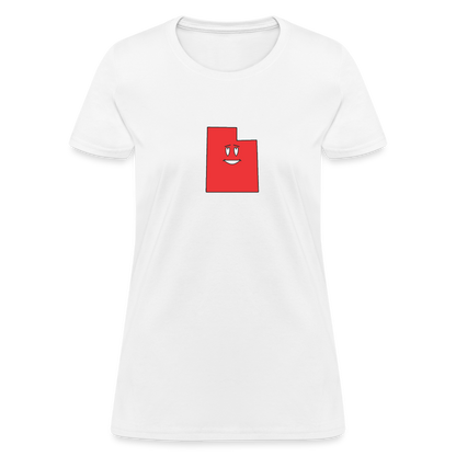 Utah STATEment Infatuated Women's White Tee Shirt - white