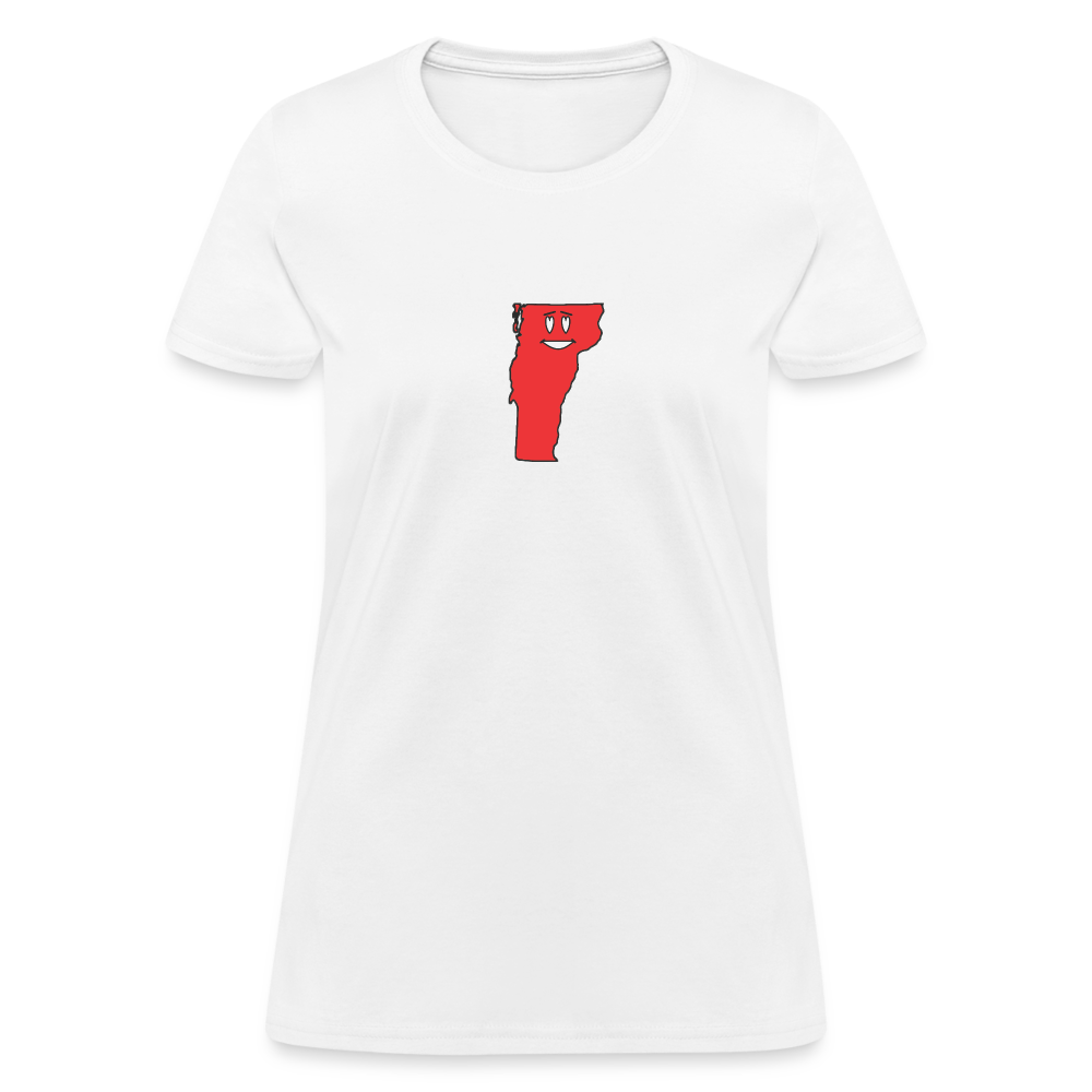 Vermont STATEment Infatuated Women's White Tee Shirt - white