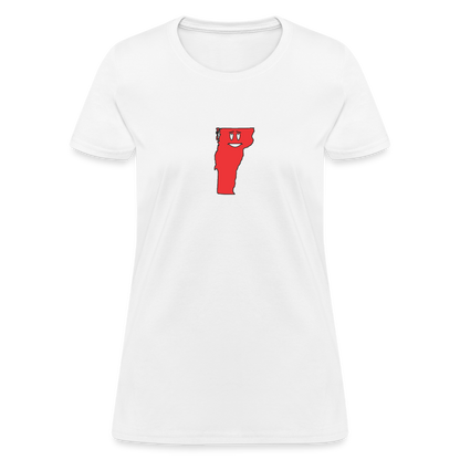 Vermont STATEment Infatuated Women's White Tee Shirt - white