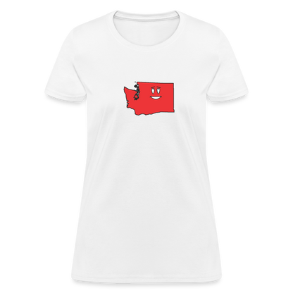 Washington STATEment Infatuated Women's White Tee Shirt - white