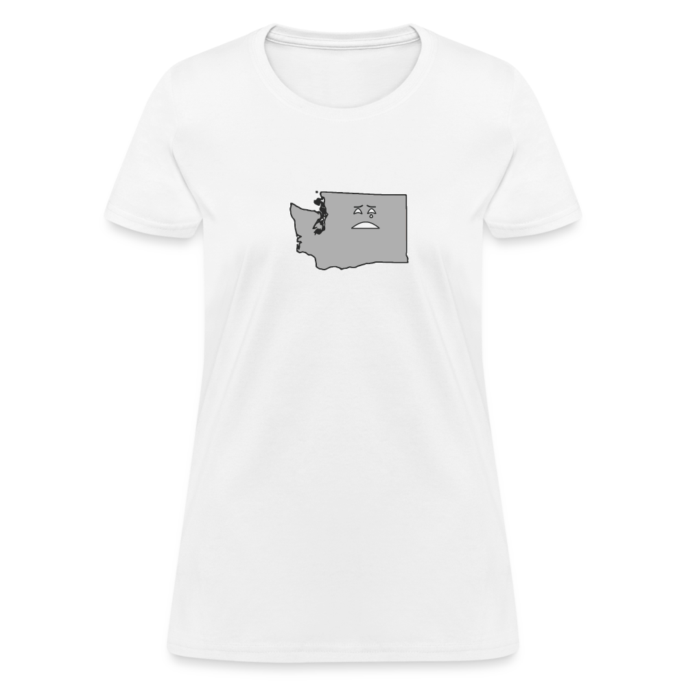 Washington STATEment Moody Women's White Tee Shirt - white