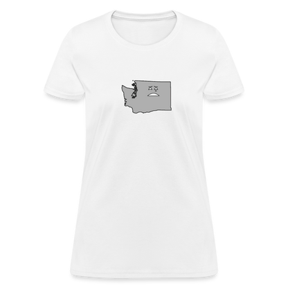 Washington STATEment Moody Women's White Tee Shirt - white